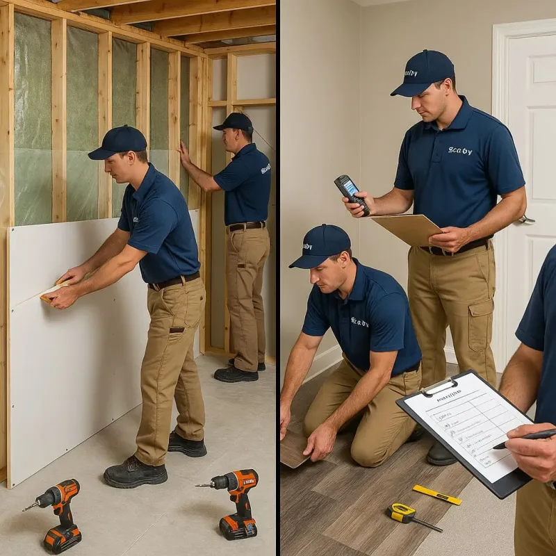 Repairs and Reconstruction process in Grainger County, TN